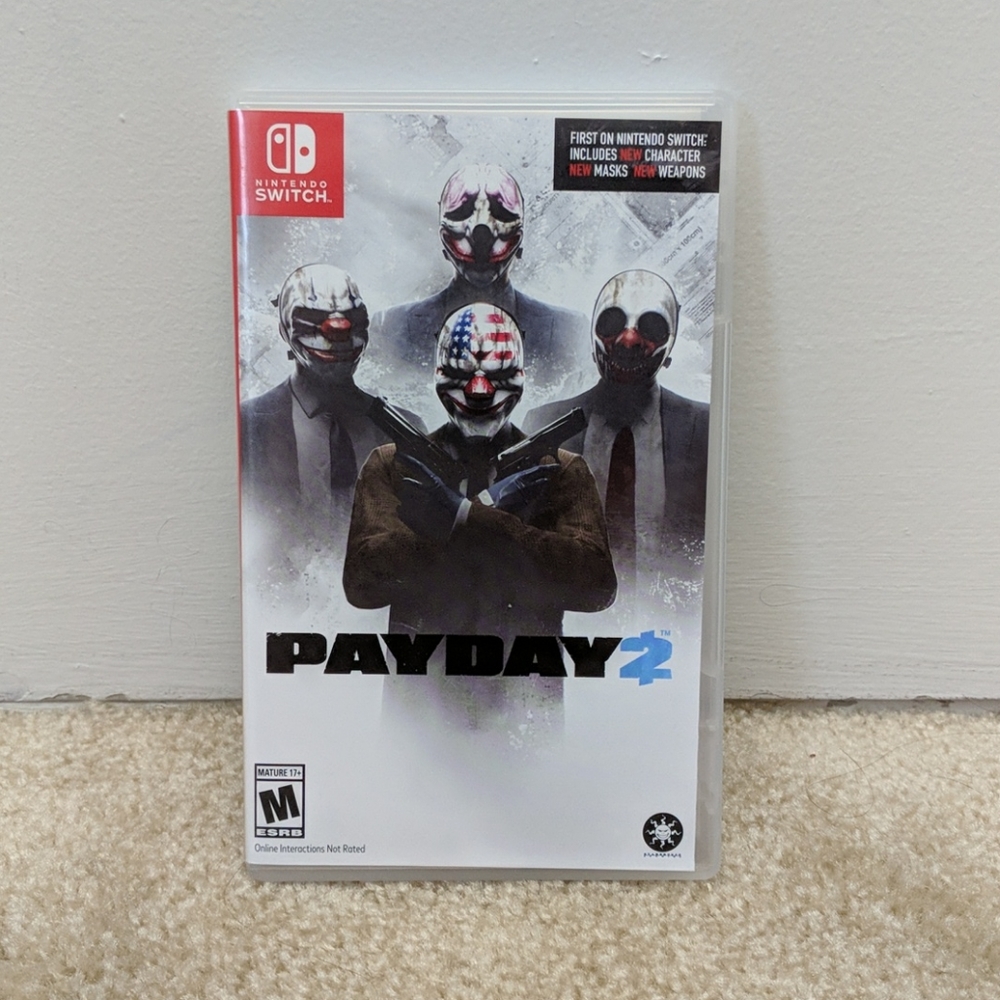Payday 2 for Nintendo Switch (Unused)